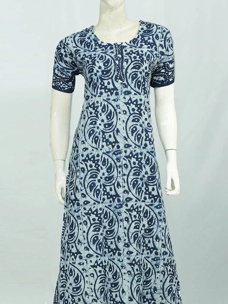 Chungidi Print Cotton Nighty for Woman