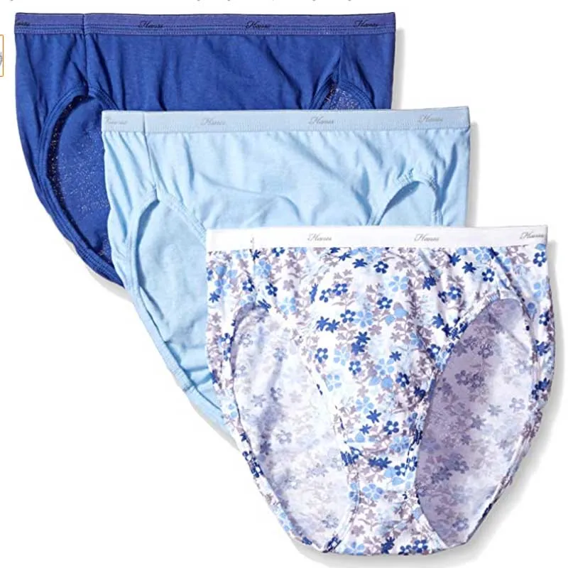 Hanes Ladies Hi-Cut 3 Pack