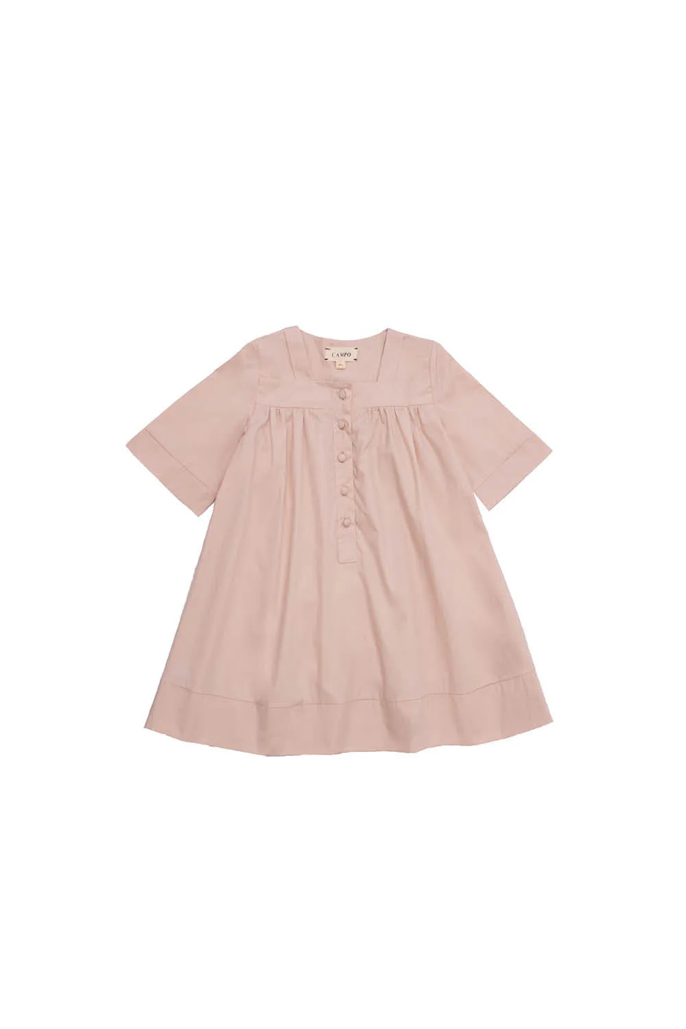 Vitoria Nightgown Mini in Dusty Pink